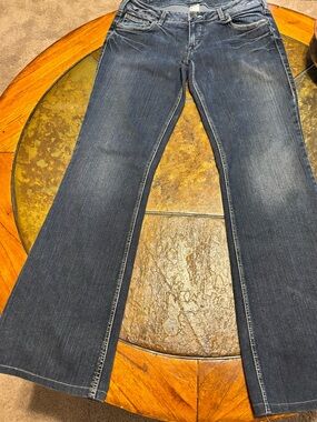 Silver Jeans Dark Blue Bootcut Jeans